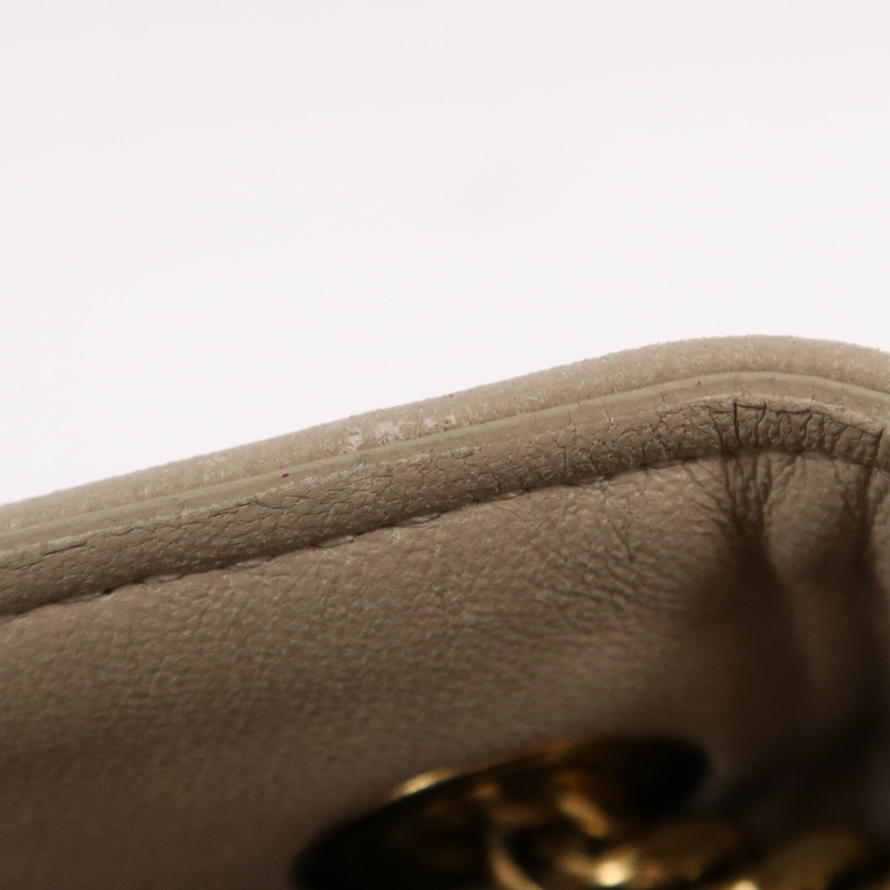 YVES SAINT LAURENT 牛皮皮革Chain Shoulder Bag金扣鏈帶肩背袋-11