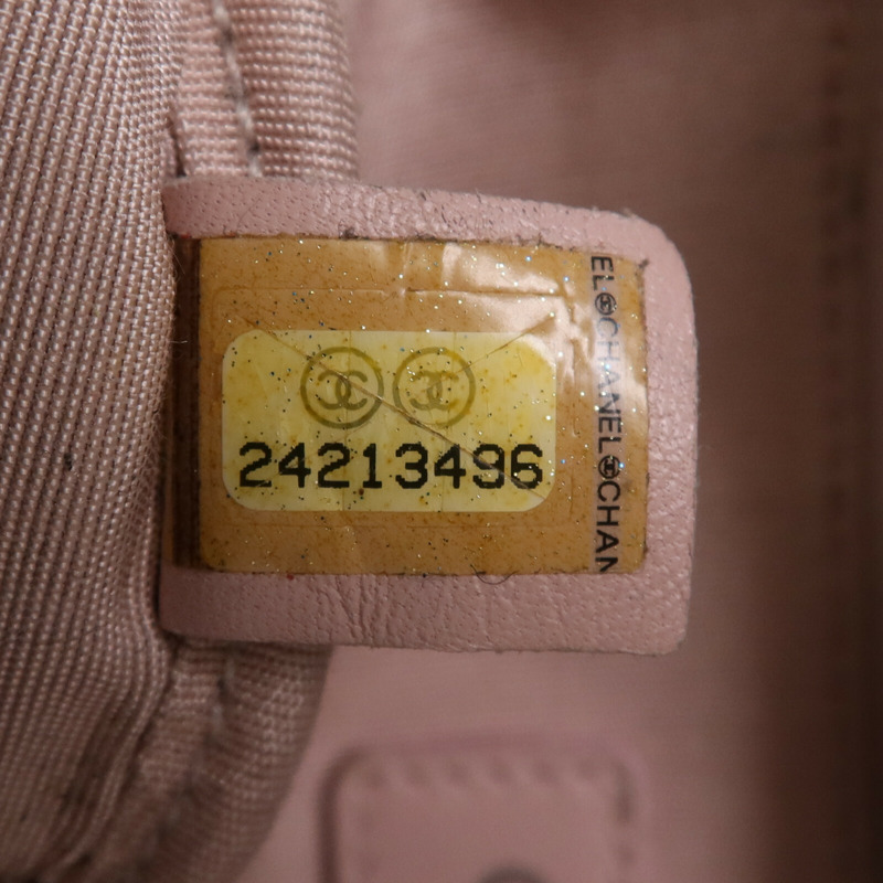 CHANEL 羊皮皮革Chain Shoulder Bag銀扣鏈帶肩背袋-6