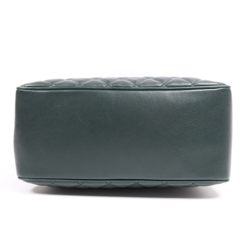 CHANEL 羊皮皮革2 Way Shoulder Bag金扣鏈帶肩背袋-3