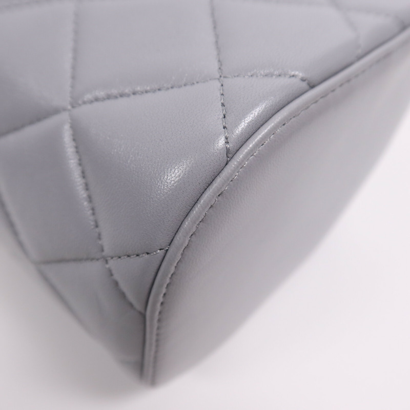 CHANEL 羊皮皮革Trendy CC Vanity Case金扣手挽肩背兩用袋-9