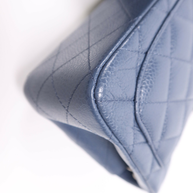 CHANEL 羊皮皮革Mini Classic 17銀扣鏈帶肩背袋-10