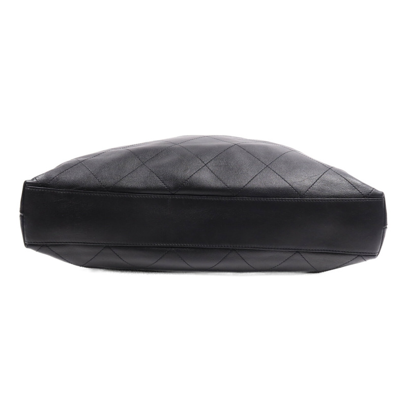 CHANEL 牛皮皮革Tote Bag金扣鏈帶手挽袋-3