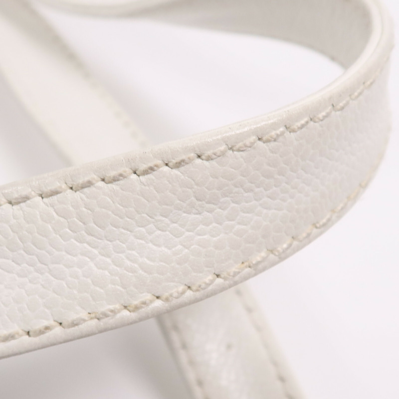 CHANEL 牛皮皮革Vintage Shoulder Bag金扣肩背袋-13