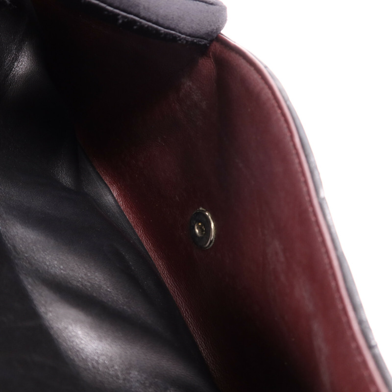 CHANEL 羊皮皮革Large Classic銀扣鏈帶肩背袋-15