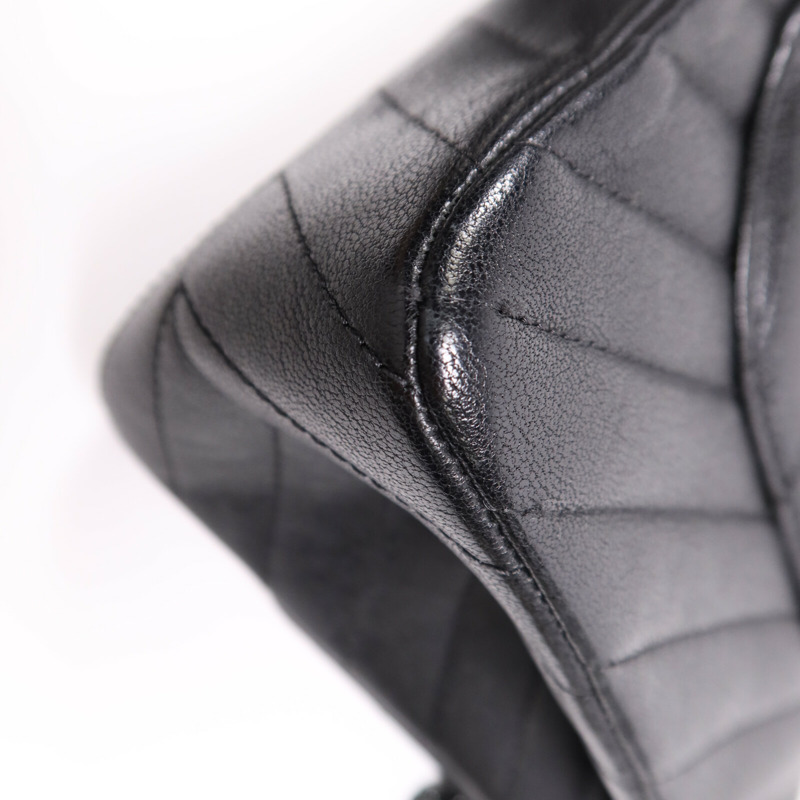 CHANEL 牛皮皮革2.55 (28cm)鏈帶肩背袋-8