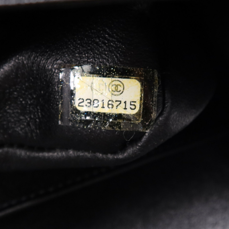 CHANEL 牛皮皮革2.55 (28cm)鏈帶肩背袋-15