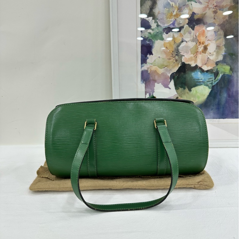 LV / Louis Vuitton papillon epi 路易威登LV水波紋子母包圓筒包巴比倫 沒子袋了-0