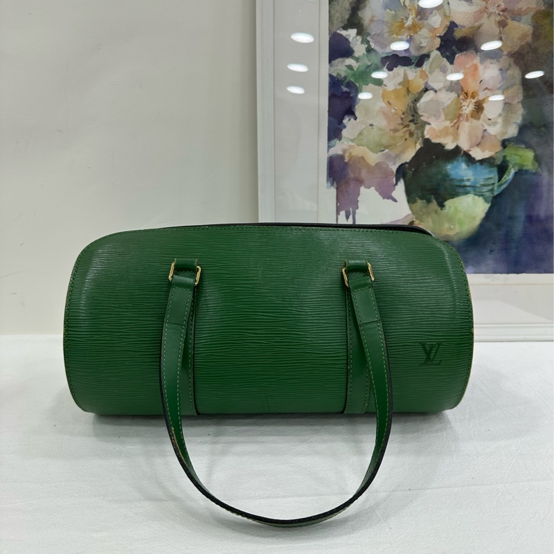 LV / Louis Vuitton papillon epi 路易威登LV水波紋子母包圓筒包巴比倫 沒子袋了-2