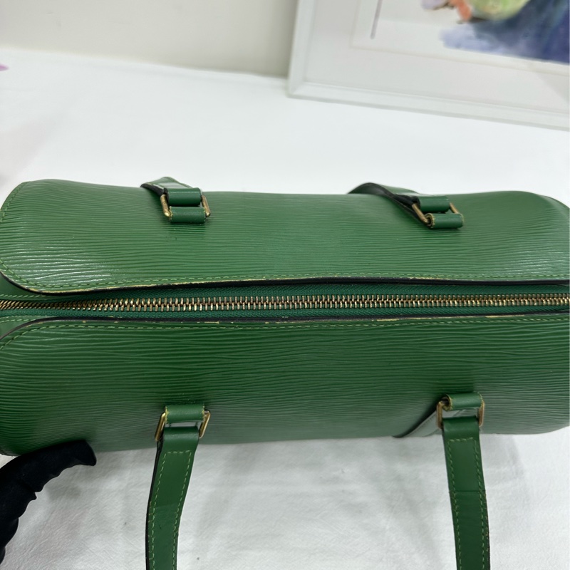 LV / Louis Vuitton papillon epi 路易威登LV水波紋子母包圓筒包巴比倫 沒子袋了-7