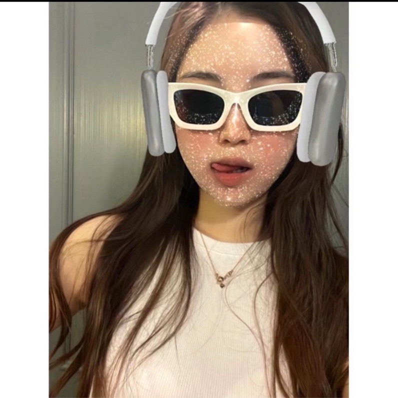 Miumiu mu09ws 經典白色墨鏡 全新全配-0