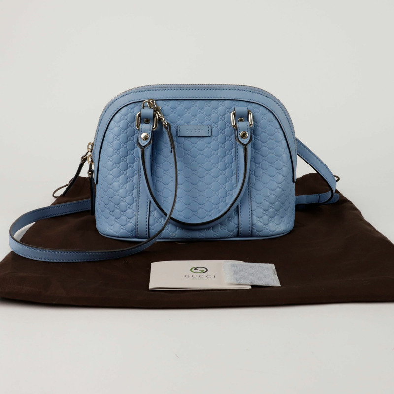 【包稅】GUCCI Micro Sima Dome 手提單肩包 449654-0