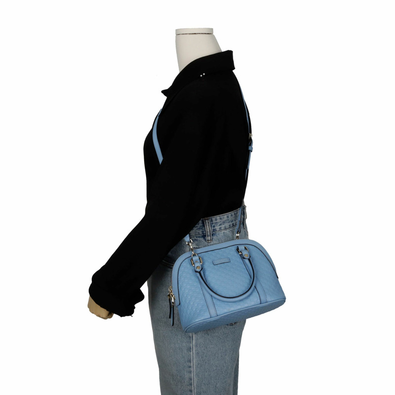 【包稅】GUCCI Micro Sima Dome 手提單肩包 449654-10