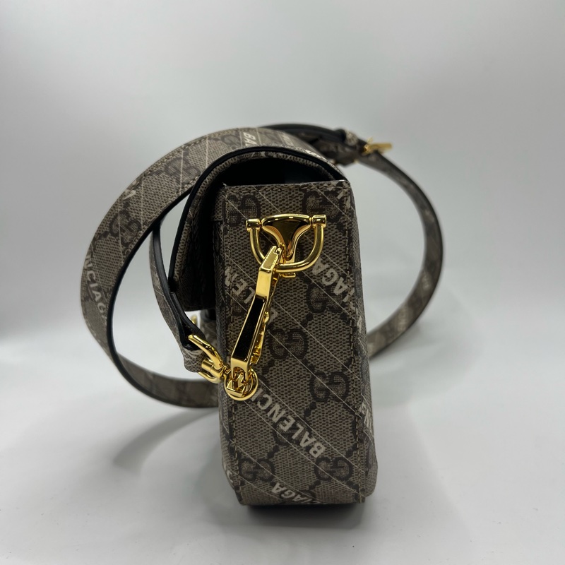 Gucci古驰 1995马鞍包巴黎世家联名-1