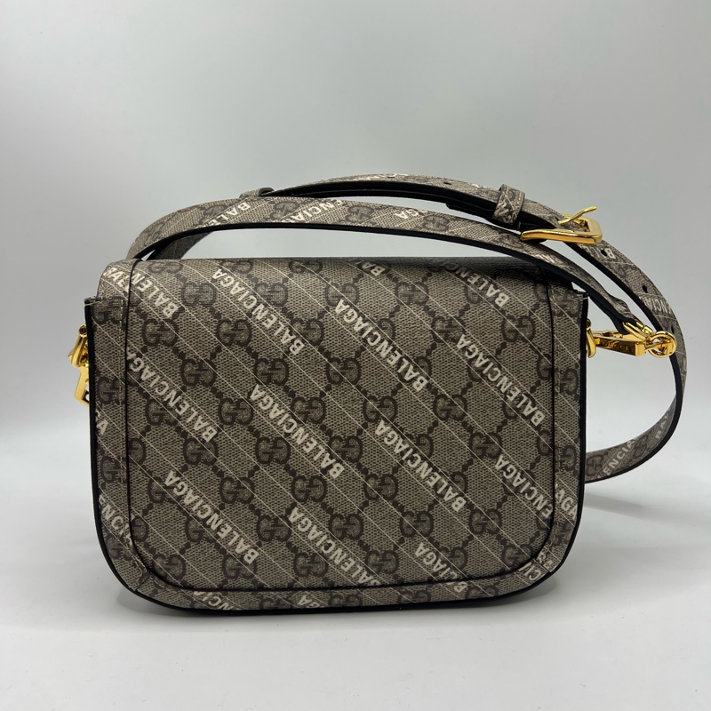 Gucci古驰 1995马鞍包巴黎世家联名-7