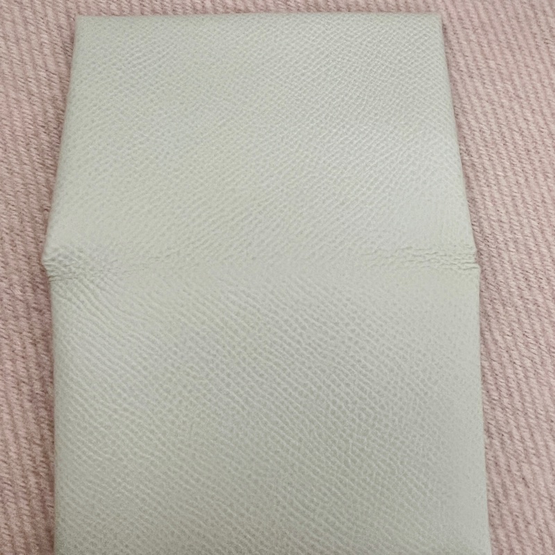 「全新未使用」 2025 愛馬仕 Hermes Calvi duo 新薄荷綠 N3 epsom皮 K刻-6