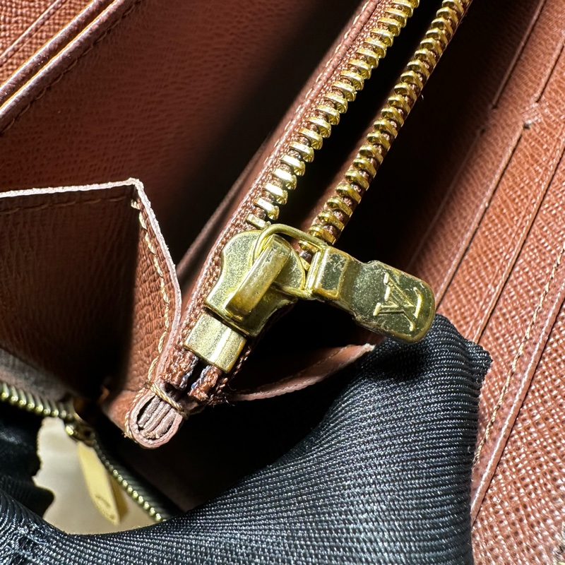 LV經典老花發財長夾 晶片款-17