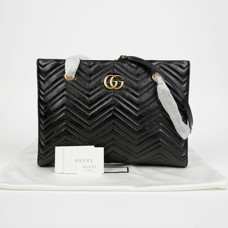 GUCCI 中型 GG Marmont 手提單肩包 524578-0