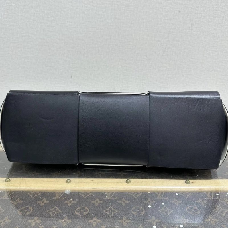 BV ARCO六格黑白格編織托特包 36*22*12 99新-3