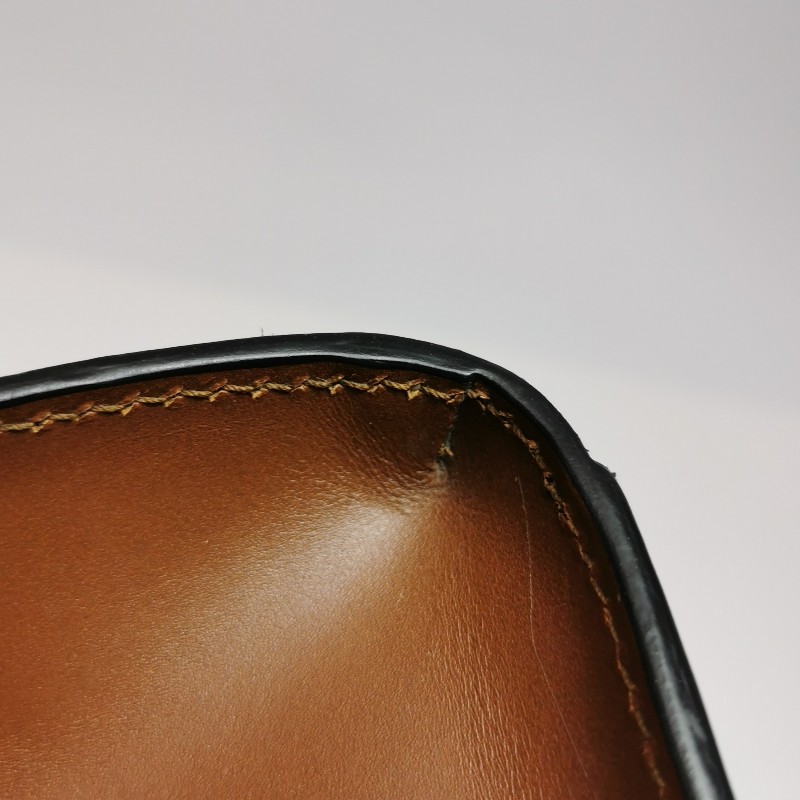 Gucci Padlock小號牛皮老花拼皮鎖釦單肩包-14