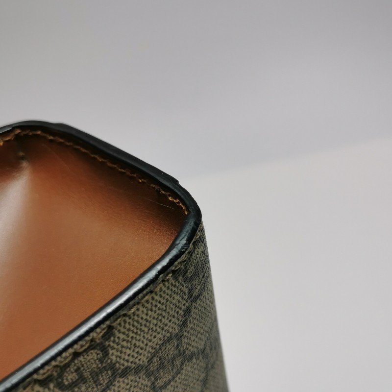 Gucci Padlock小號牛皮老花拼皮鎖釦單肩包-20