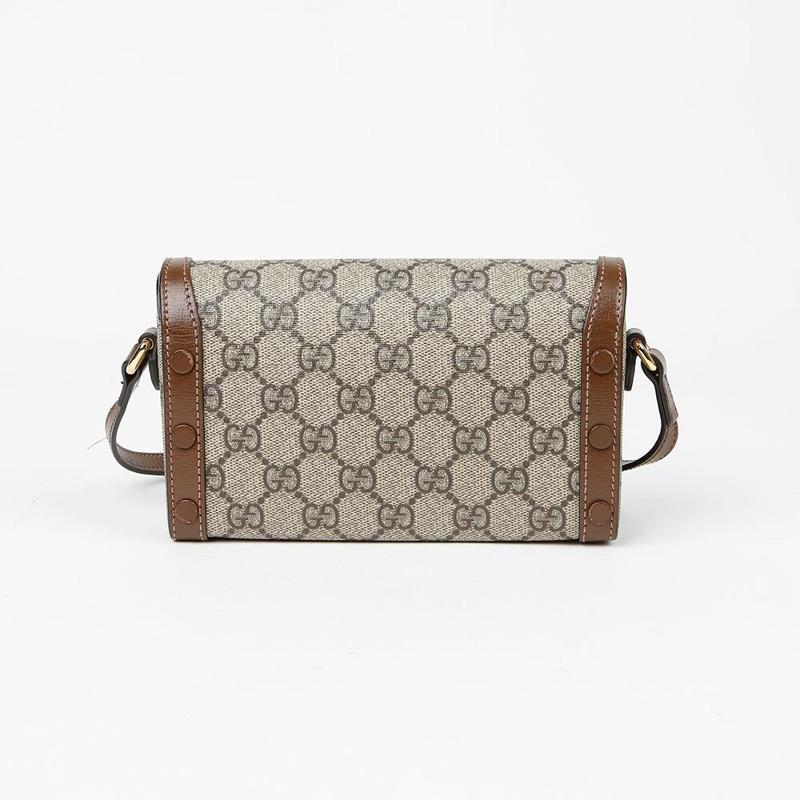 GUCCI Horsebit 1955 迷你肩斜背包 699296-2