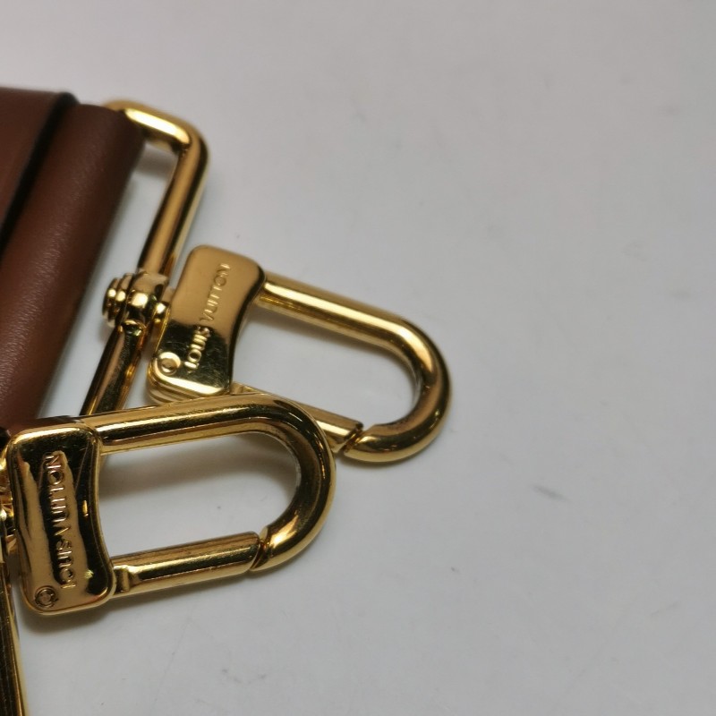 Louis Vuitton (LV)Papillon Trunk牛皮老花S-lock鎖釦圓筒包斜挎包單肩包晶片款-13