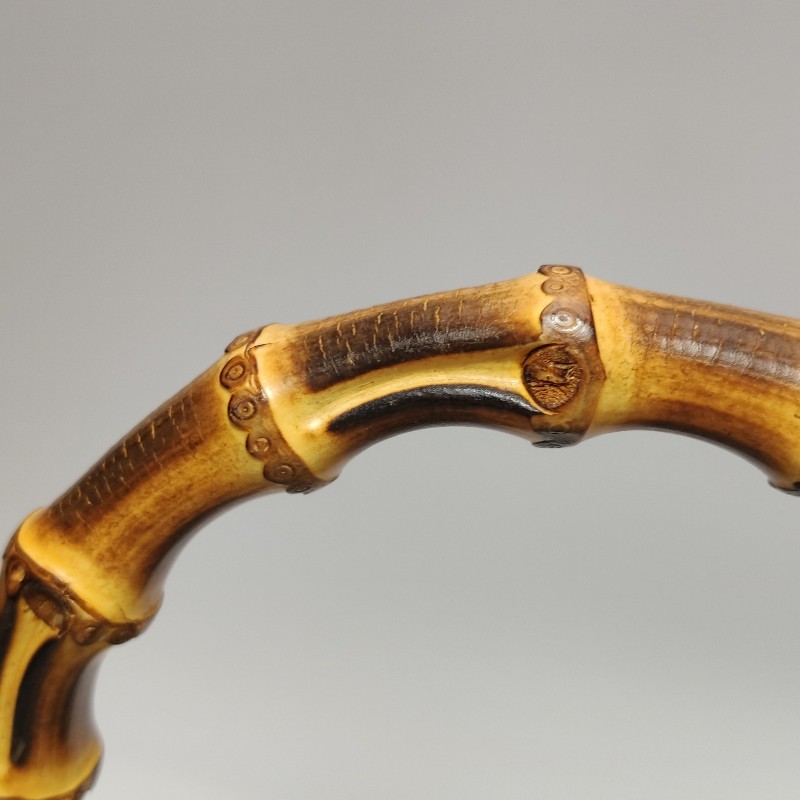 Gucci Dionysus酒神包中號牛皮竹節把手雙虎頭搭扣單肩包-21