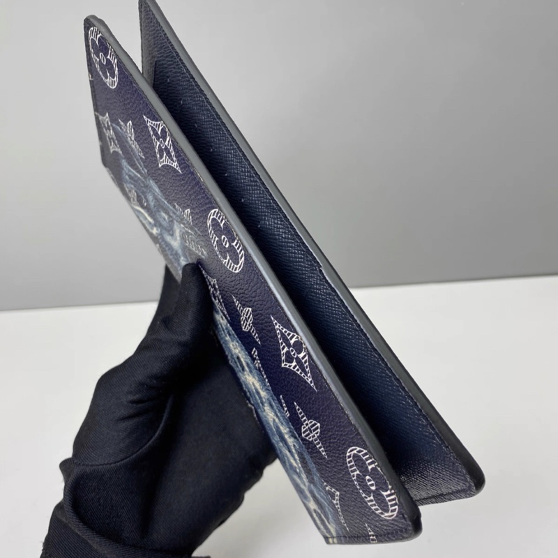 Louis Vuitton • 限量動物園17s長頸鹿全皮老花壓紋翻蓋長夾 全配✔️-5