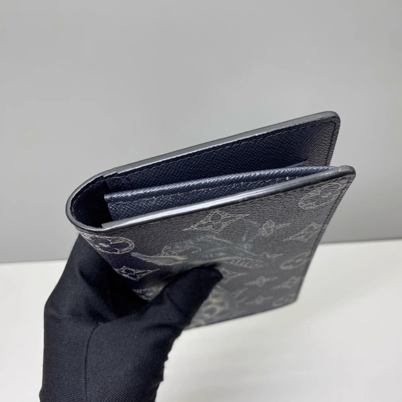 Louis Vuitton • 限量動物園17s長頸鹿全皮老花壓紋翻蓋長夾 全配✔️-6