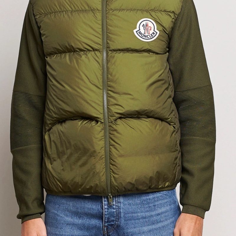 ❤️MONCLER 拼接羽絨外套-1