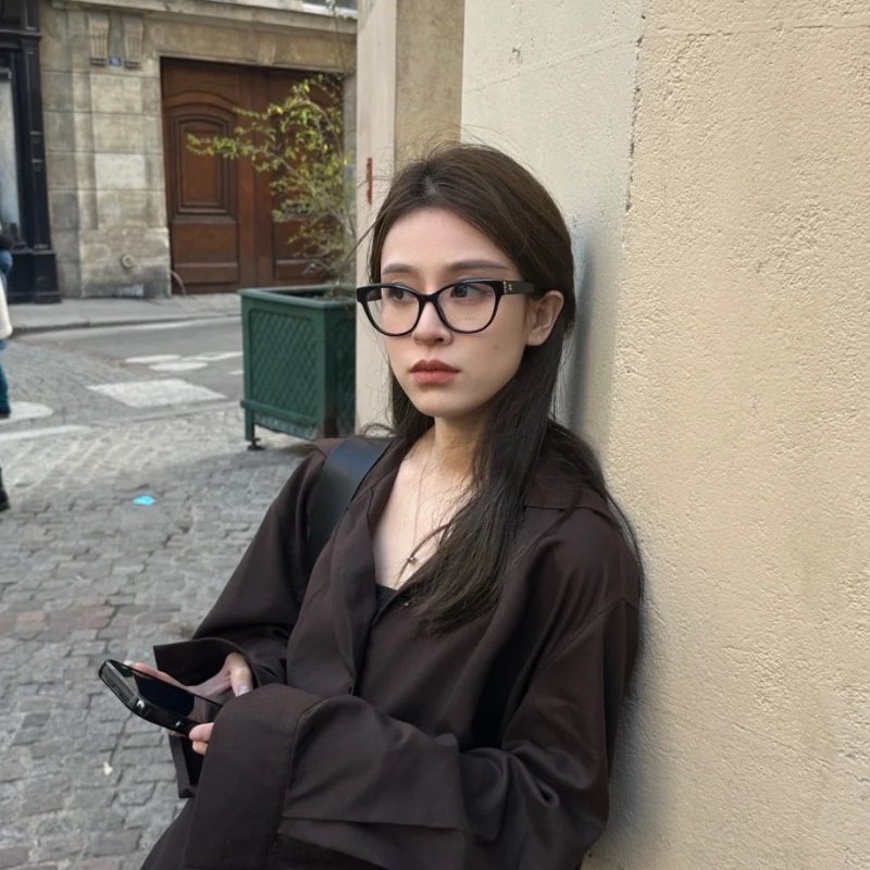 🎉新品好折扣✨Chanel 3440H Butterfly 珍珠裝飾平光眼鏡鏡框 黑金/珍珠飾邊-8