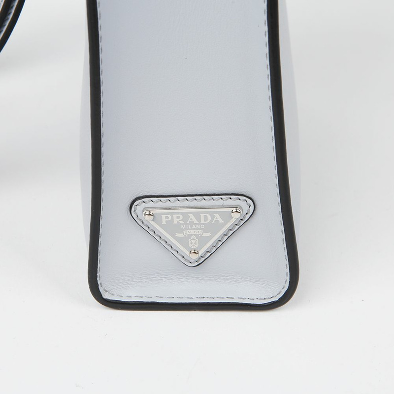 PRADA 壓花Logo手提單肩包 1BA333-7