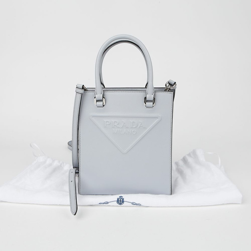 【包稅】PRADA 壓花Logo手提單肩包 1BA333-0