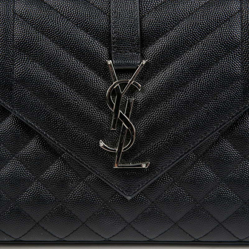 SAINT LAURENT 信封式中型鏈條單肩斜背包 487206-1