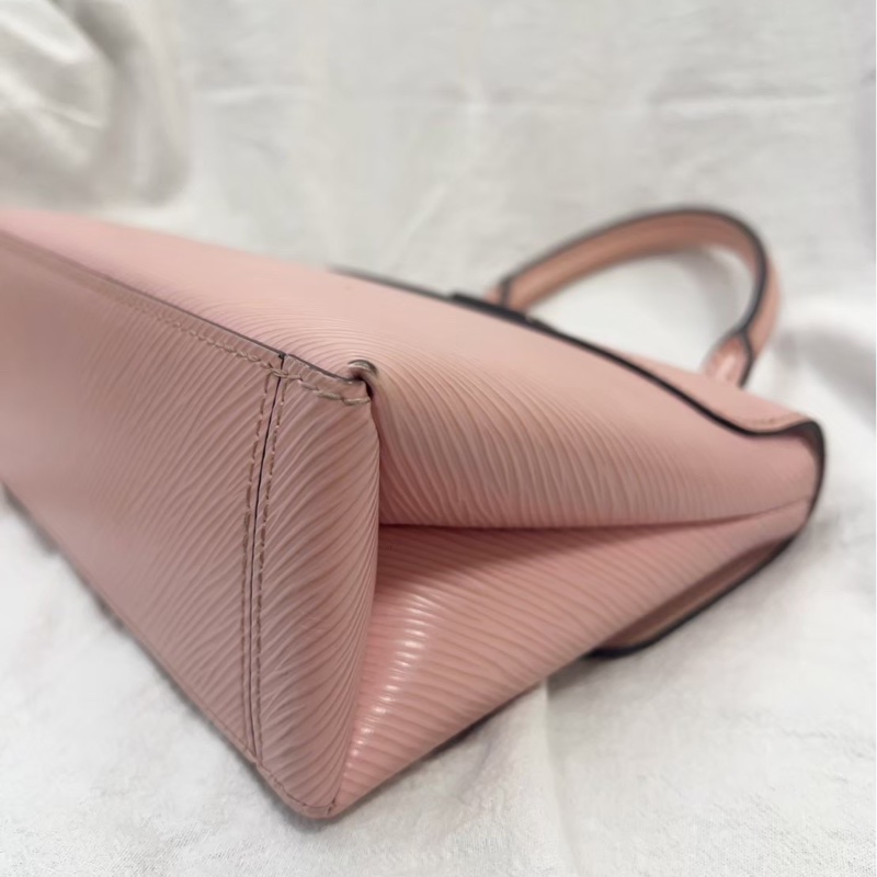 路易威登(Louis Vuitton)Locky BB 玫瑰粉色Epi皮革手提包-5