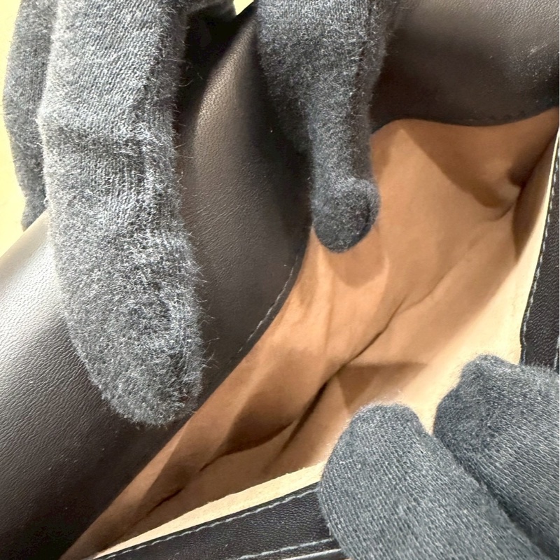 BV 黑色編織鏈條小包-16