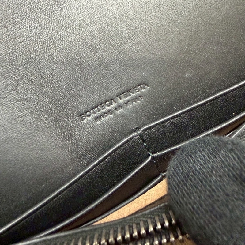 BV 黑色編織鏈條小包-17