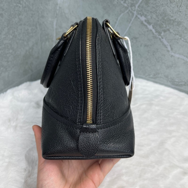 Louis Vuitton Néo Alma Bb M44829 黑色牛皮貝殼包 手提包肩背包-5