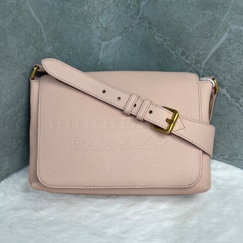 Burberry Burleigh 粉色全皮肩背包斜背包