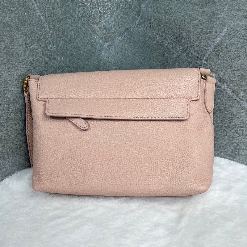 Burberry Burleigh 粉色全皮肩背包斜背包-1