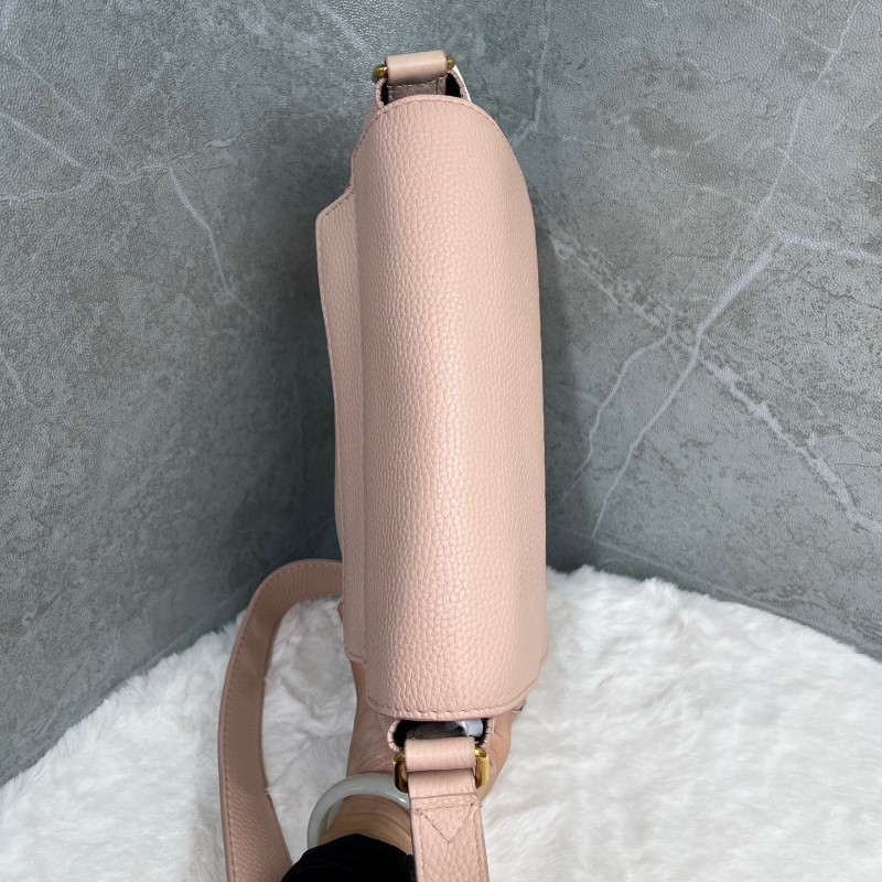 Burberry Burleigh 粉色全皮肩背包斜背包-2