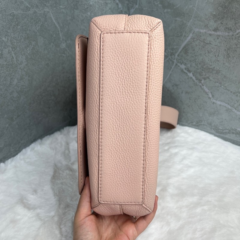 Burberry Burleigh 粉色全皮肩背包斜背包-3