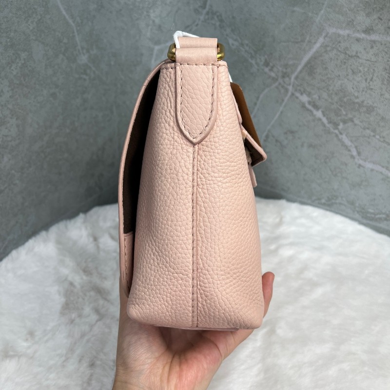 Burberry Burleigh 粉色全皮肩背包斜背包-4