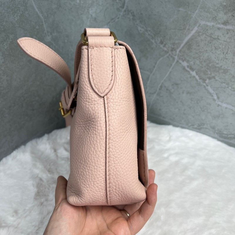 Burberry Burleigh 粉色全皮肩背包斜背包-5