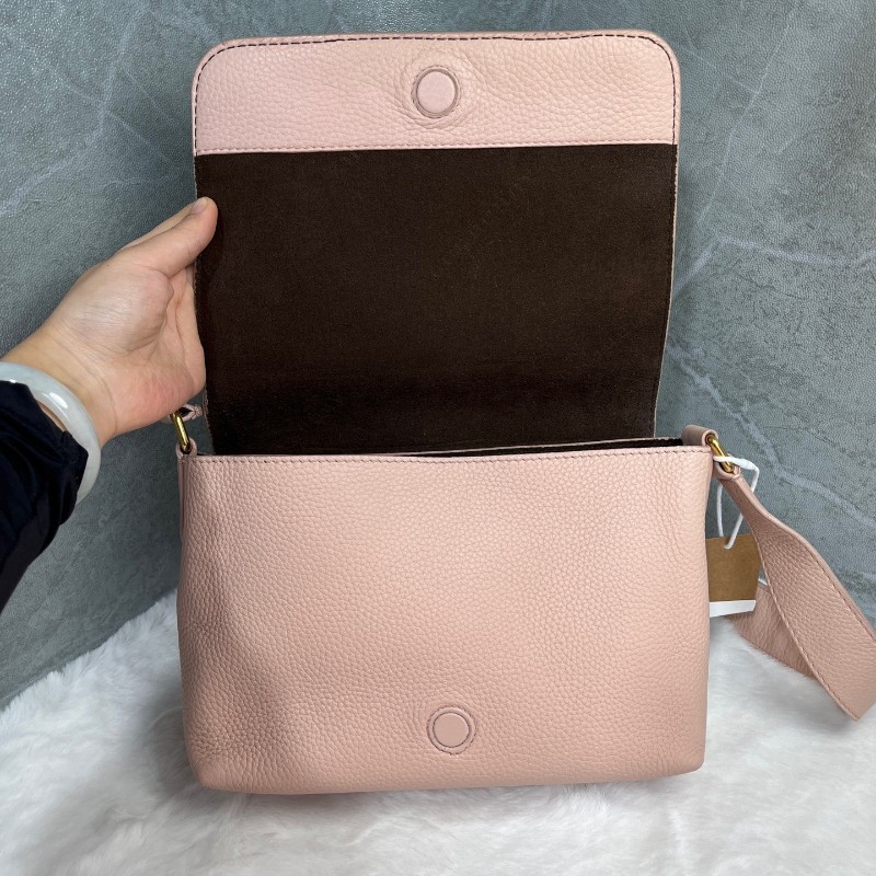 Burberry Burleigh 粉色全皮肩背包斜背包-6