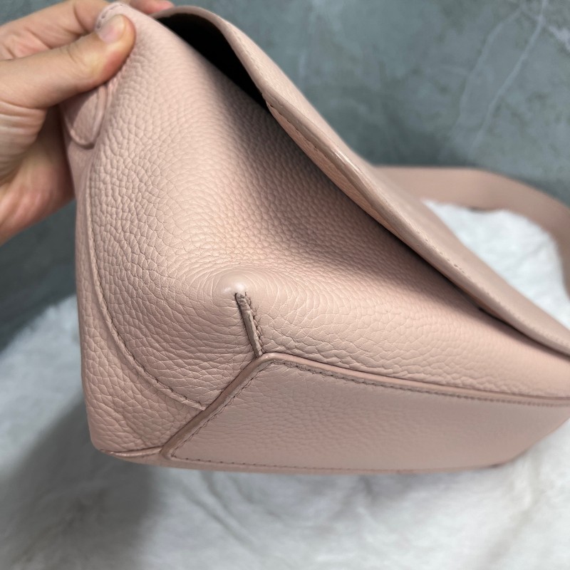 Burberry Burleigh 粉色全皮肩背包斜背包-9