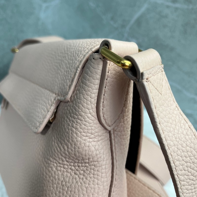 Burberry Burleigh 粉色全皮肩背包斜背包-15