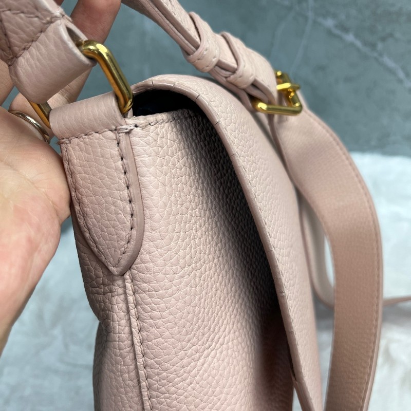 Burberry Burleigh 粉色全皮肩背包斜背包-16