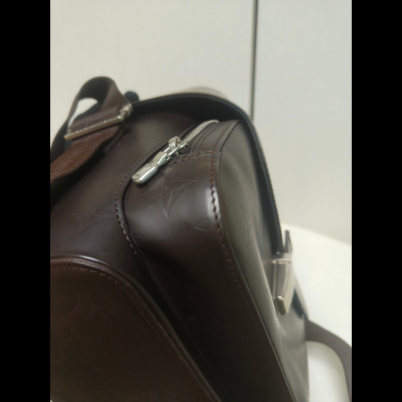 ㊣✨Louis Vuitton✨(附防塵袋)路易威登 LV 可可色 壓紋 老花 壓釦 相機包 肩背包/二手精品/二手包/保證正品🌳二手樹屋🌳-12