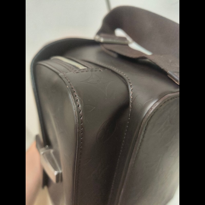 ㊣✨Louis Vuitton✨(附防塵袋)路易威登 LV 可可色 壓紋 老花 壓釦 相機包 肩背包/二手精品/二手包/保證正品🌳二手樹屋🌳-13